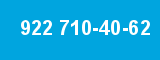 922 710-40-62